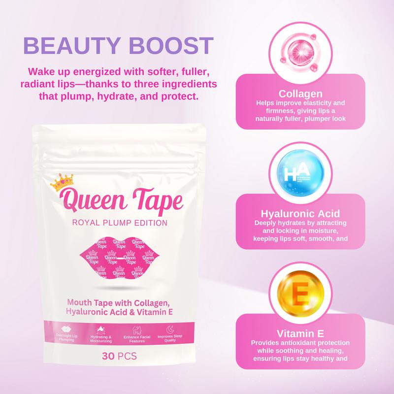 Queen Tape - Hydrating & Moisturizing Mouth Tape